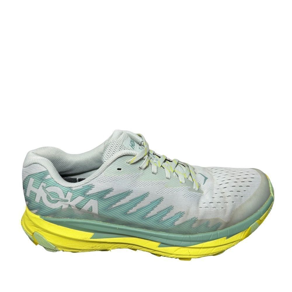 Hoka Women's Athletic Shoes - Light Gray and Lime torrent 3 size 8.5 B